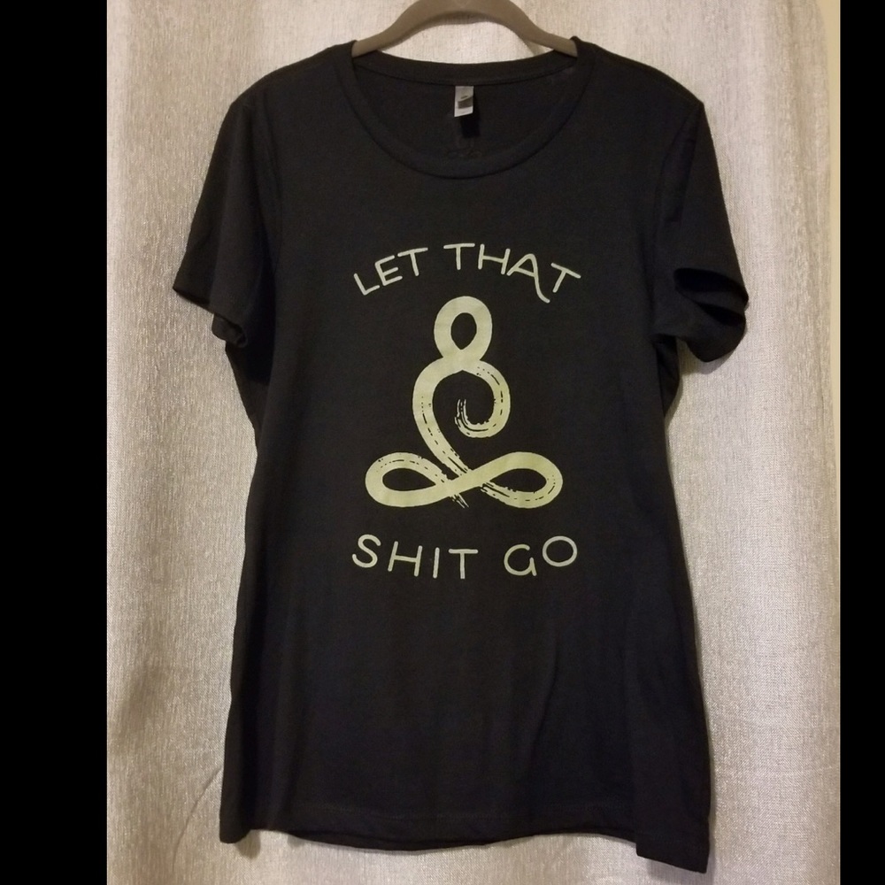 Yoga/Meditation Tee (never worn/no tags)